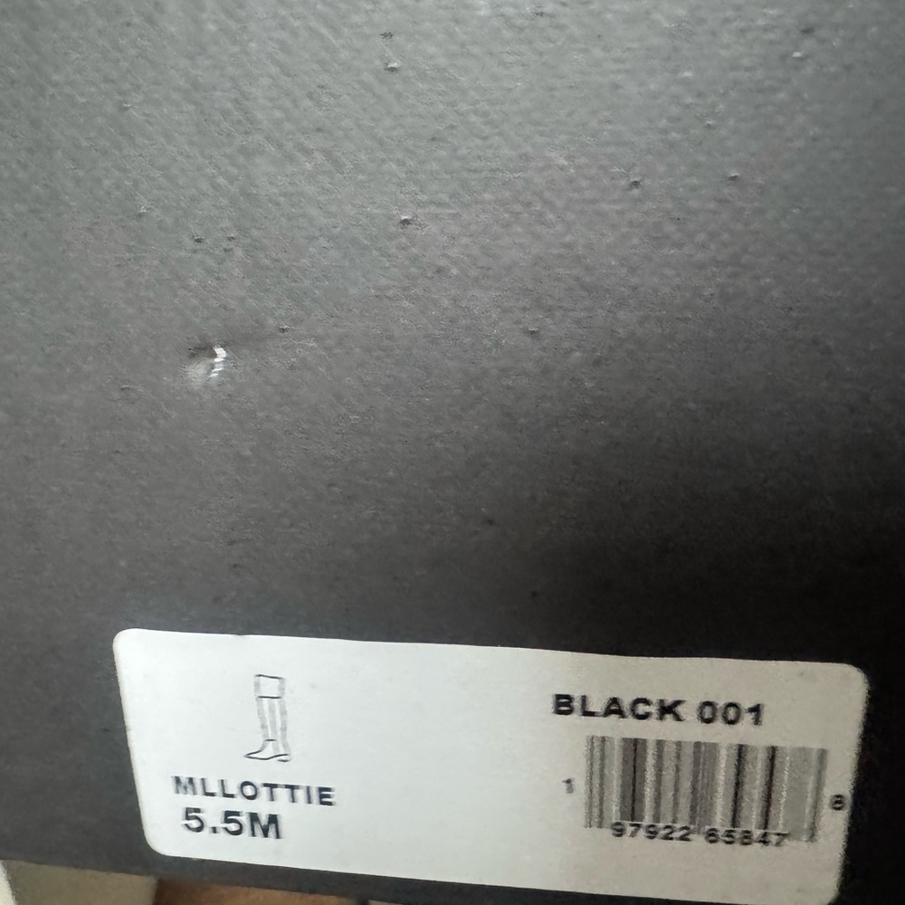 NEW Marc Fisher Women's LTD Lottie Over The Knee Black Suede Dress Boots 5.5 - Picture 7 of 7